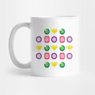 pattern gems Mug